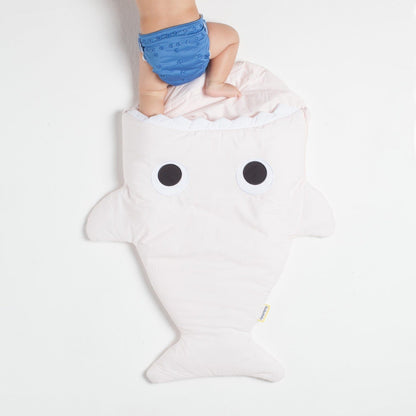 Saco de Dormir Bebé Ballena Crema