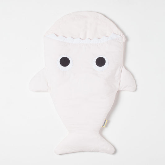 Sleeping Bag Baby Whale Cream