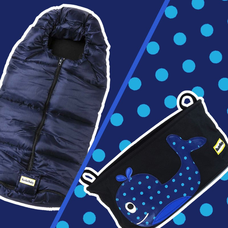 Sacco Passeggino Igloo Blu Notte