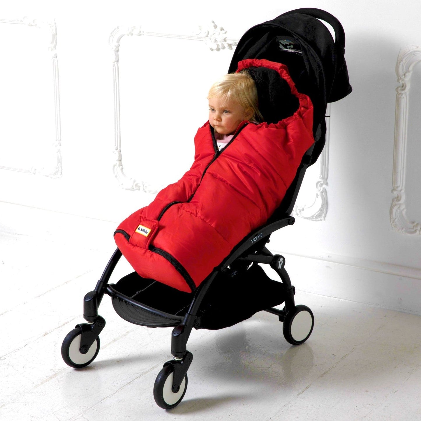 Stroller Footmuff Igloo Red Molten Lava