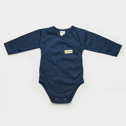 Body Kimono Manica Lunga Blu Navy