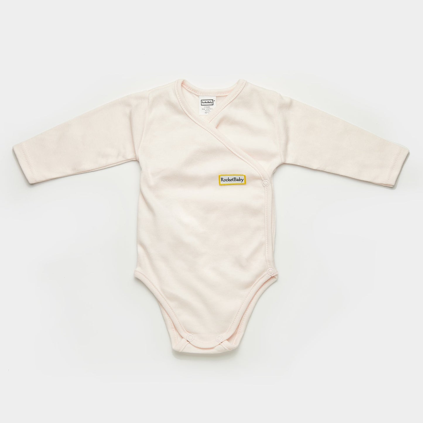 Body Kimono Manica Lunga Baby Pink