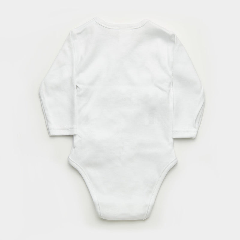 Bodysuit Kimono Long Sleeve White