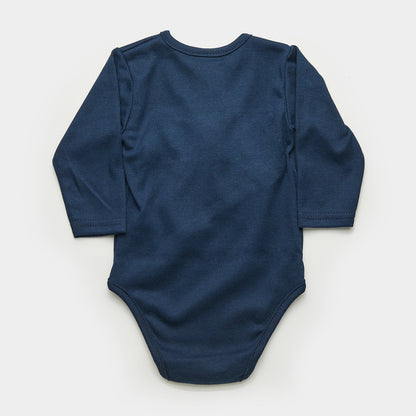 Body Kimono Manica Lunga Blu Navy