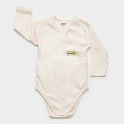 Body Kimono Manica Lunga Baby Pink