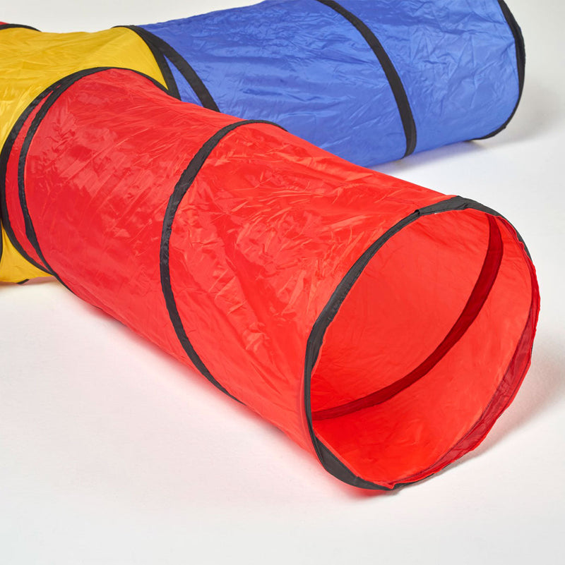 Play Tunnel Pop Up Red and Blue