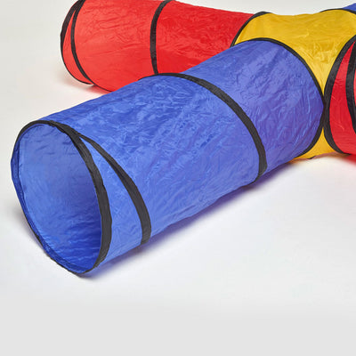 Play Tunnel Pop Up Red and Blue