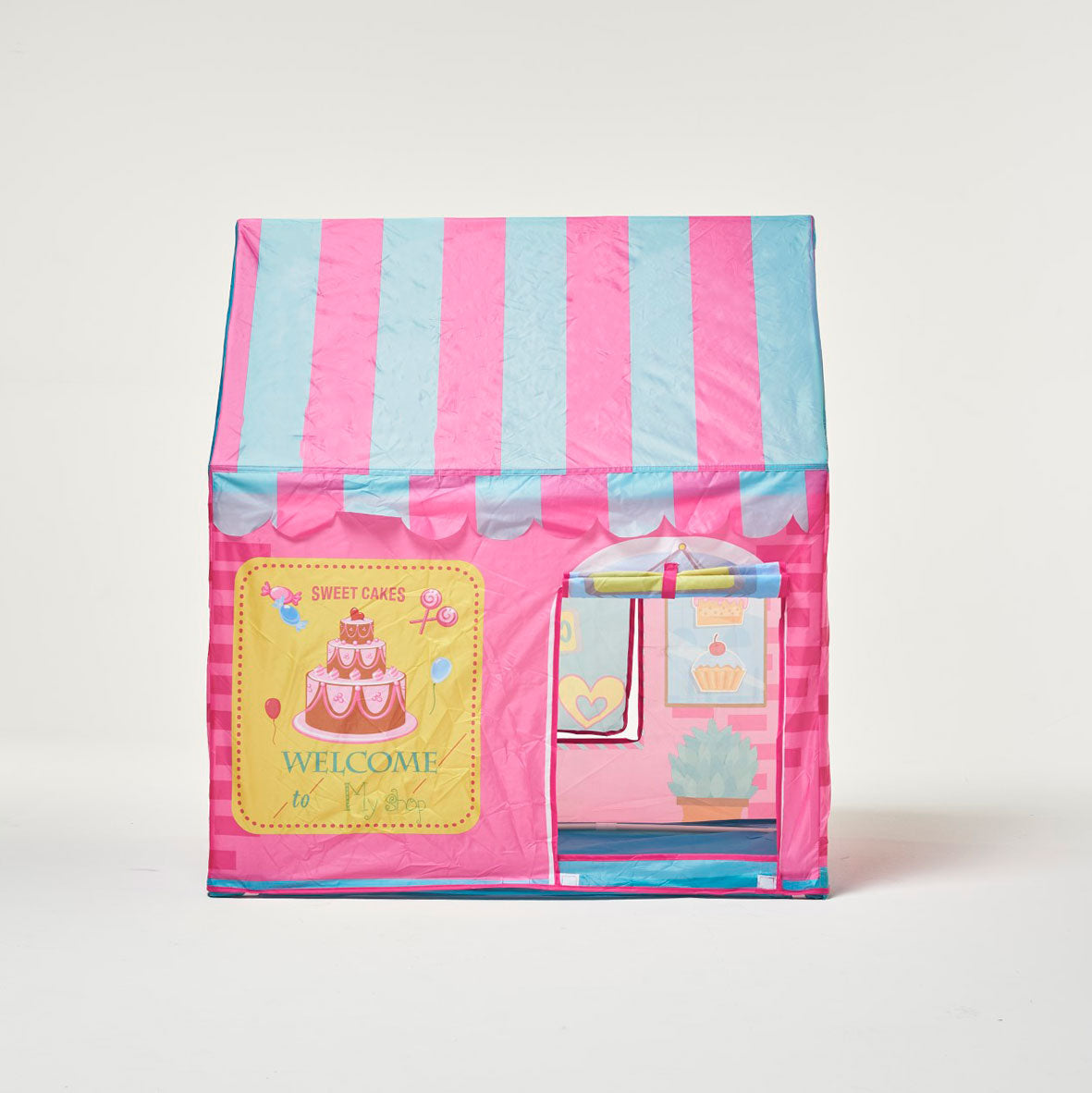 Tienda de campaña Pop Up Bakery Rosa