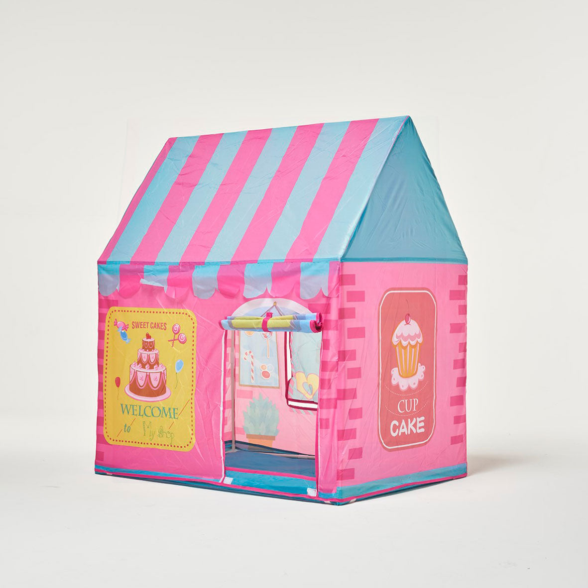 Tienda de campaña Pop Up Bakery Rosa
