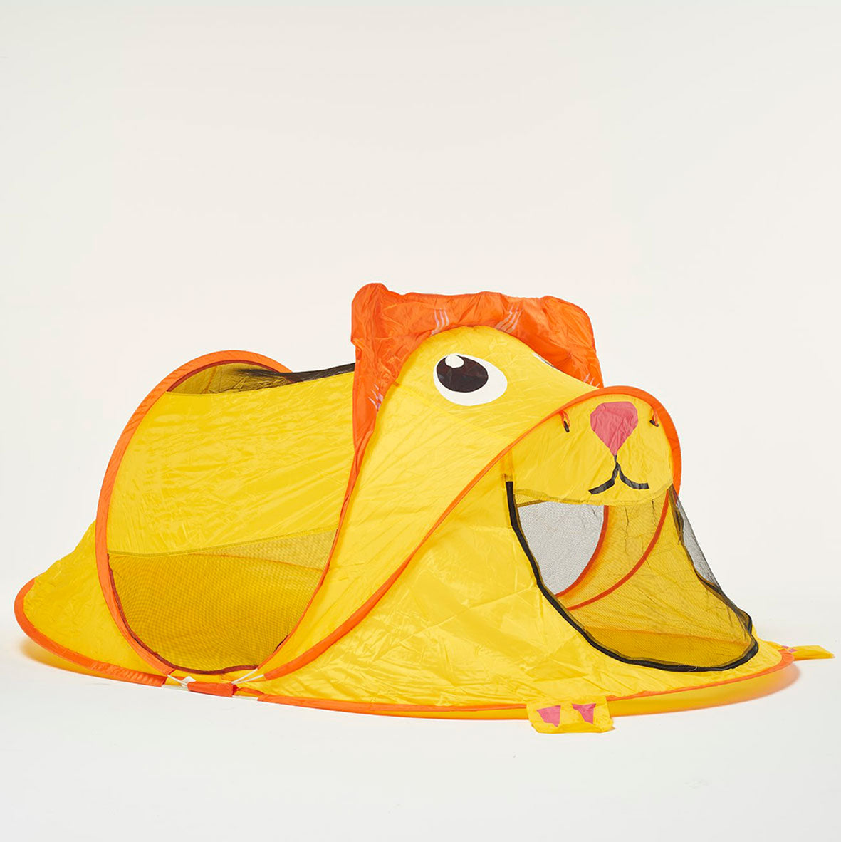 Play Tent Pop Up Waterproof Lion Yellow