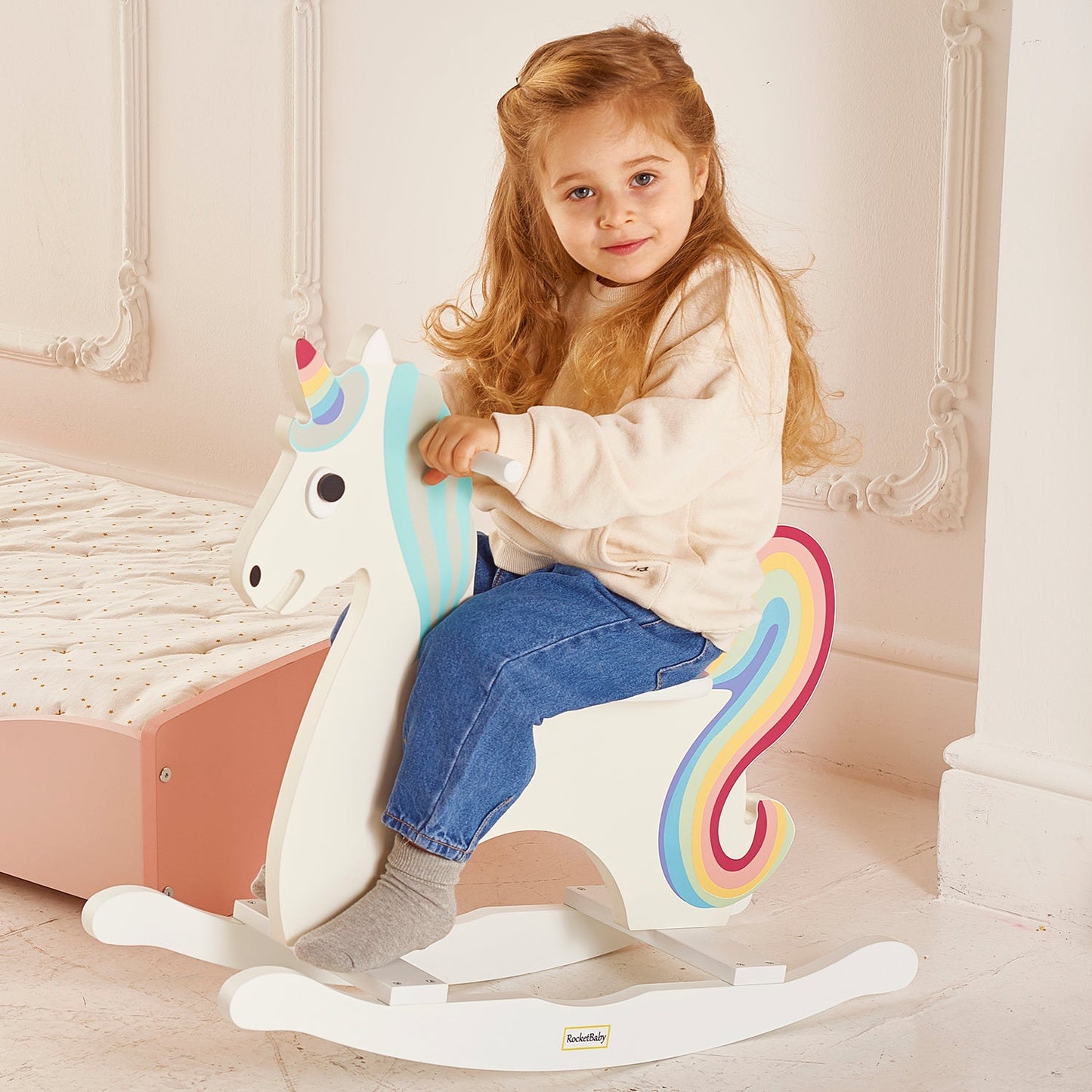 Rocking Toy Ercolino the Unicorn