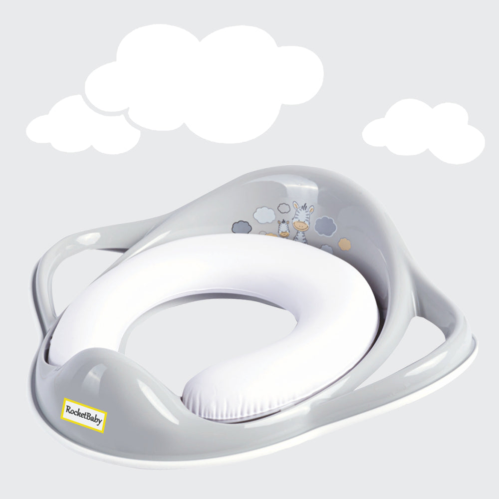 Potty Training Seat with Handles Grey London