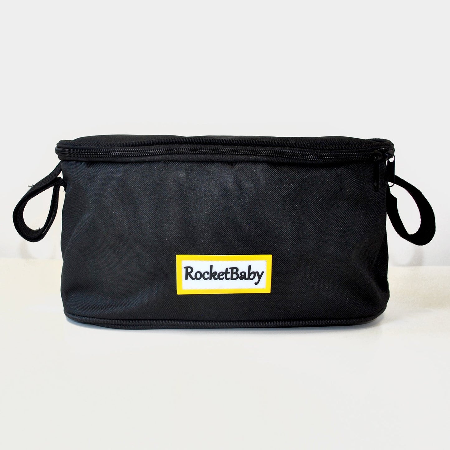 Borsa organizer per passeggino nera con cerniera