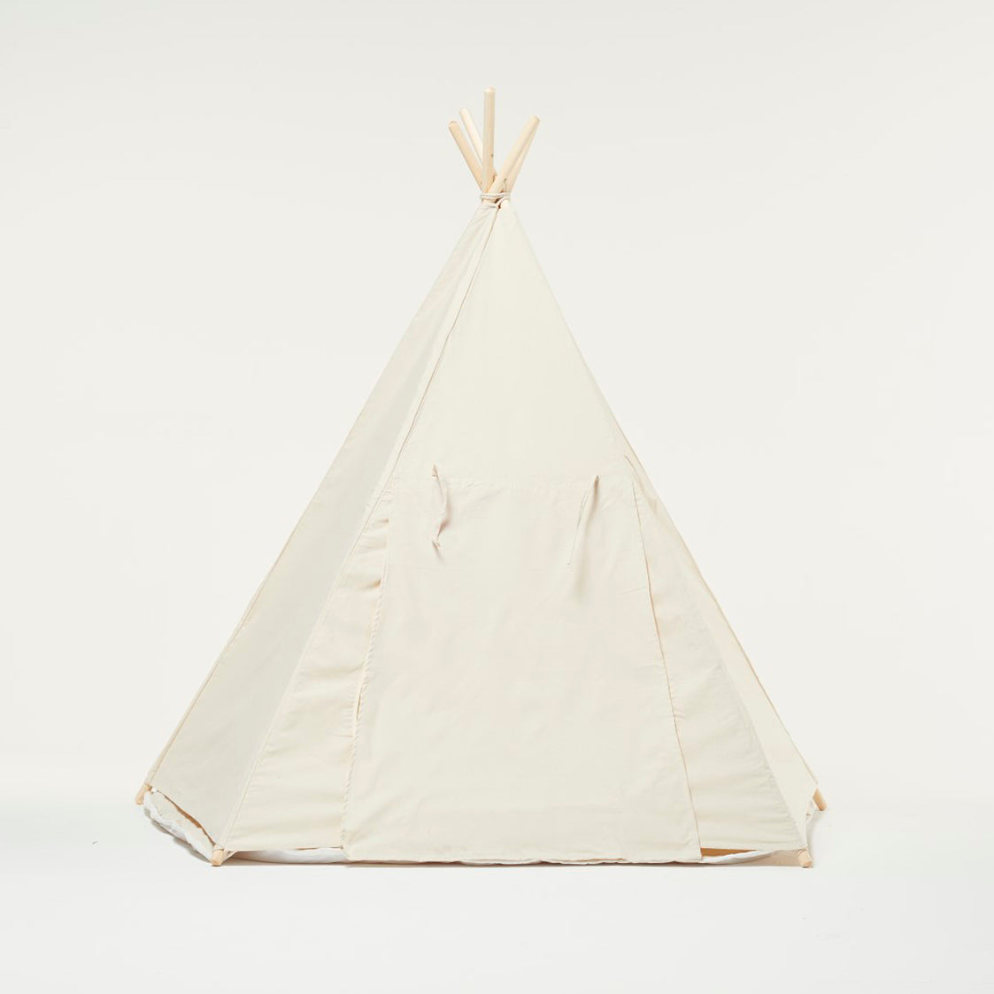 Teepee Play Tent Cream with Cushion