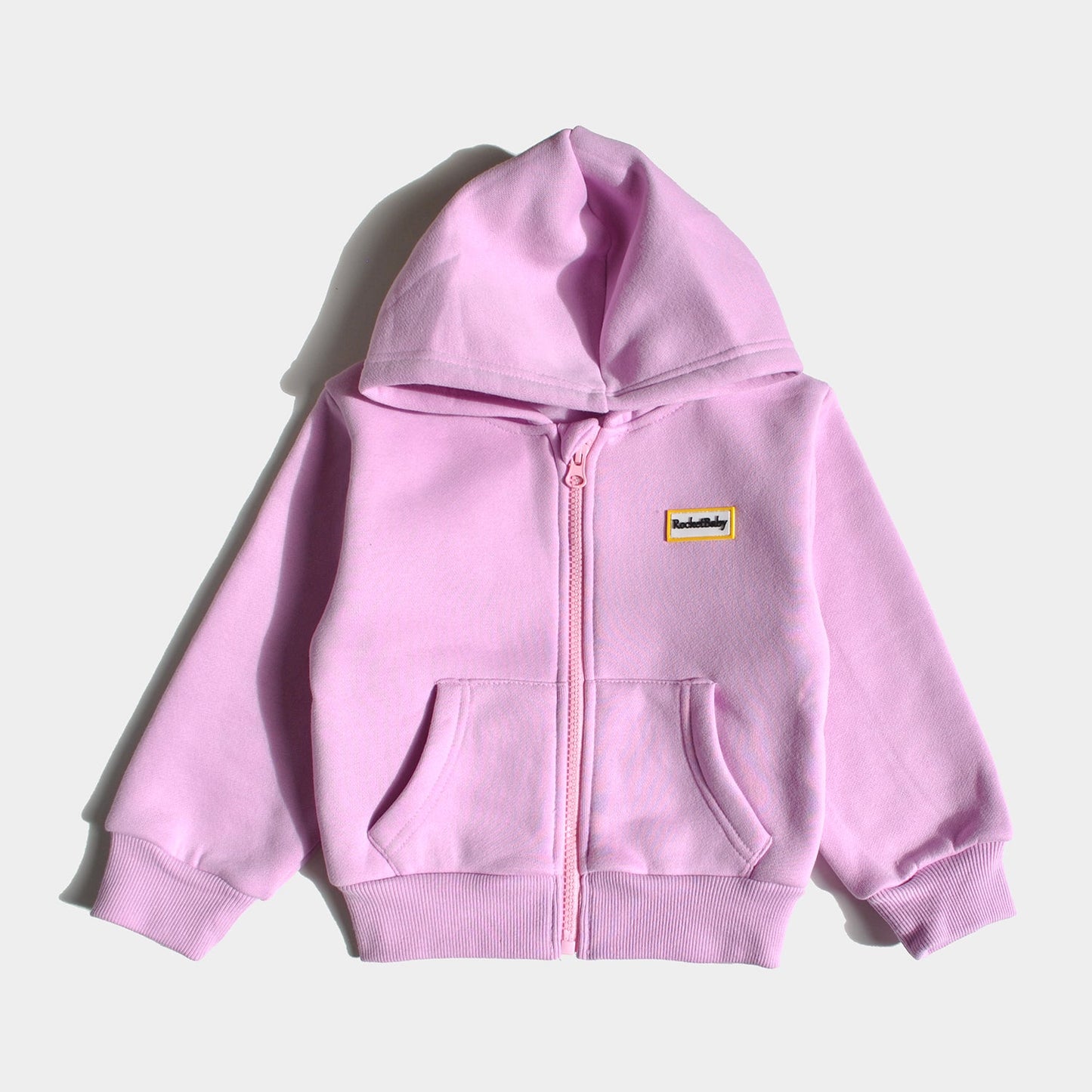 Set felpa con cappuccio e pantaloni rosa