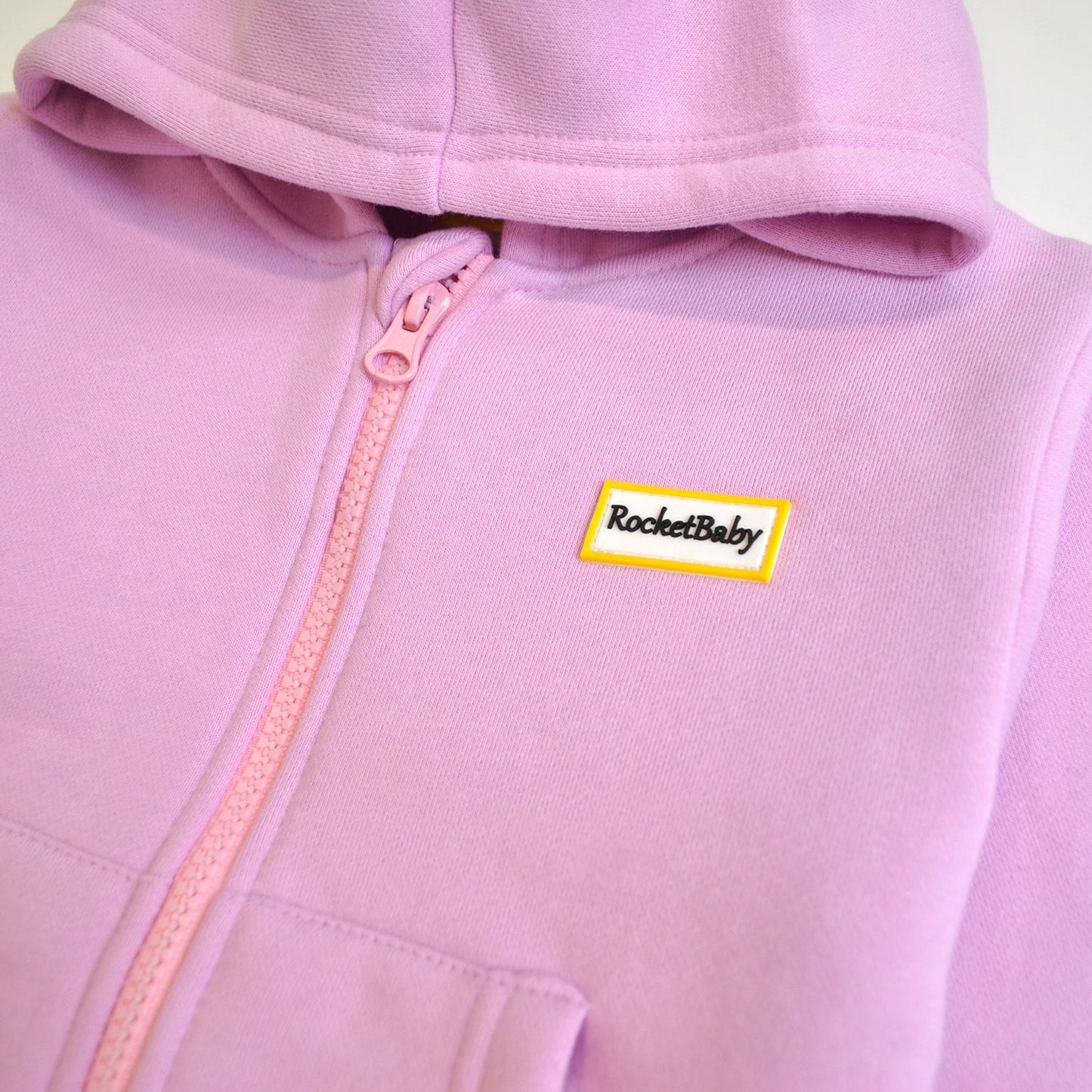 Set felpa con cappuccio e pantaloni rosa