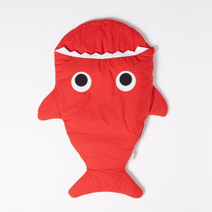 Sleeping Bag Whale Red Lava