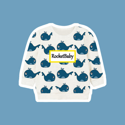Sweatshirt Whales