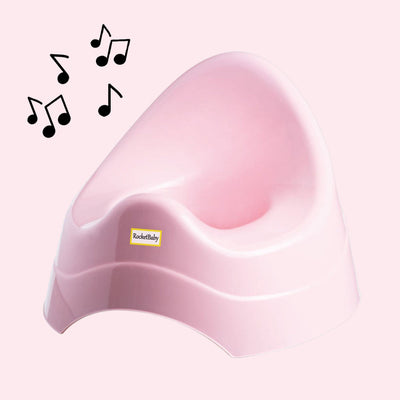 Potty with Music Baby Pink